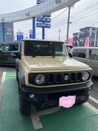 ジムニーシエラ納車できました！